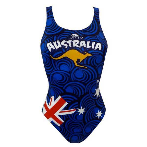 Turbo Badedragt Australia 2011 Pro Resist Blå 7-8 Years Pige