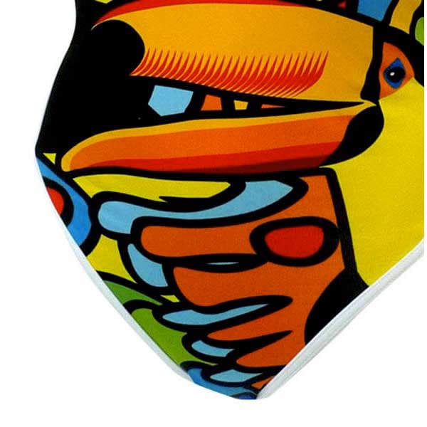 Turbo Badedragt Tucan Flerfarvet 4XL Kvinde