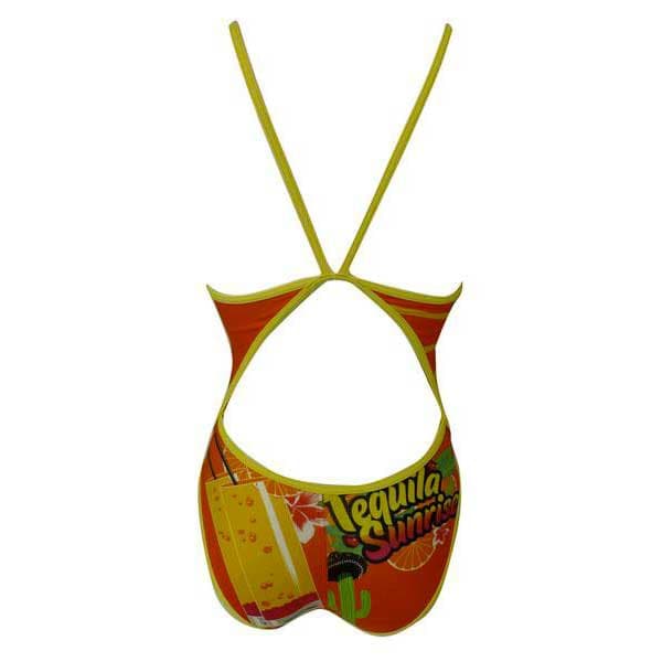 Turbo Badedragt Tequila Sunrise Orange 2XL Kvinde