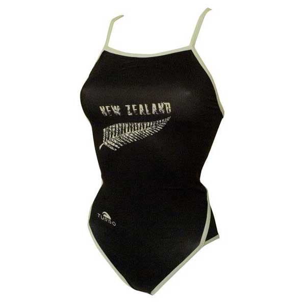 Turbo New Zealand Badedragt Sort M Kvinde