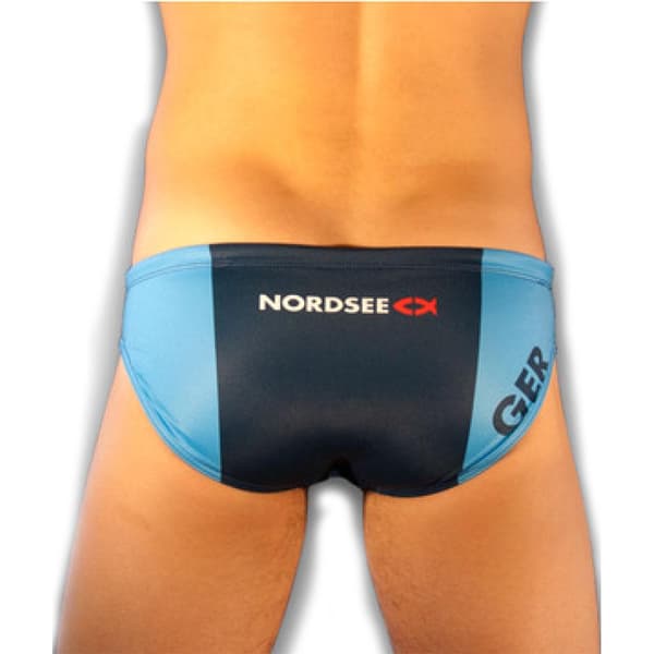Turbo Svømning Kort Germany Blå 5XL Mand