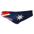 Miniatyrbillede 1 af 2: Turbo Svømning Kort Australia Flag Rød,Blå 2XL Mand