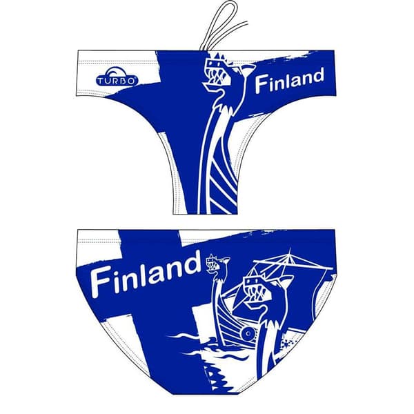 Turbo Uimahousut Finland Viking Sininen L Mies
