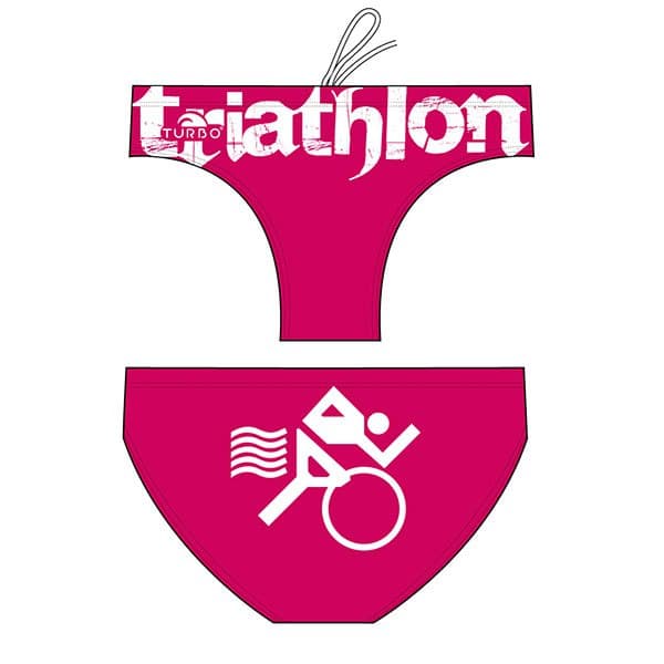 Turbo Simning Kalsonger Triathlon Basic Rosa XL Man