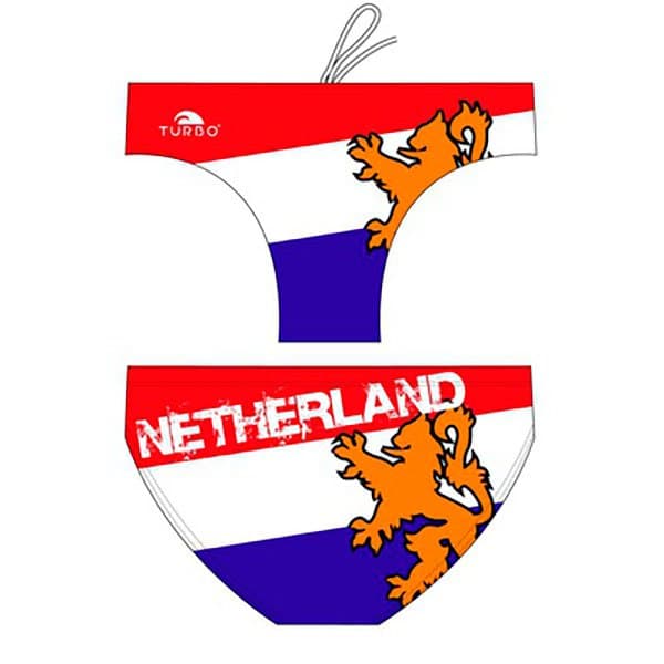 Turbo Uimahousut Netherlands Waterpolo Monivärinen 2XL Mies