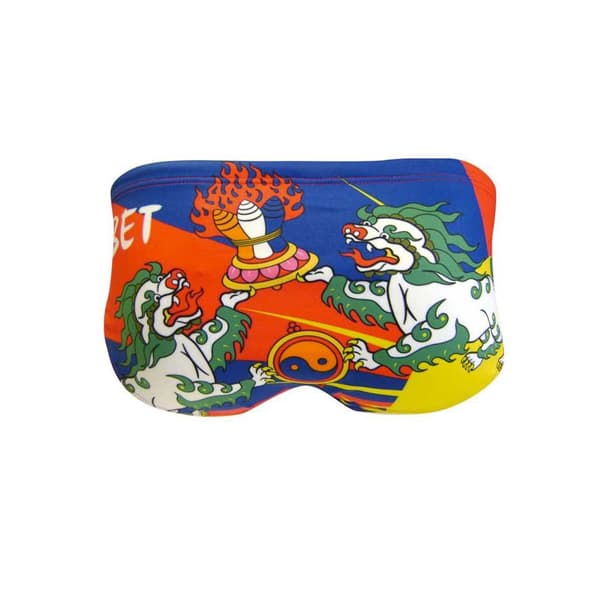Turbo Svømning Kort Tibet Flerfarvet 4XL Mand