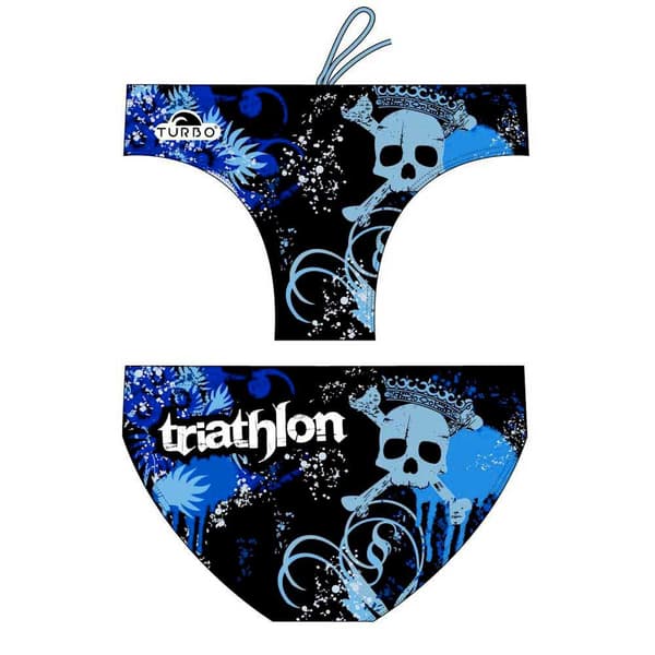 Turbo Uimahousut Skulls Triathlon Monivärinen 4XL Mies