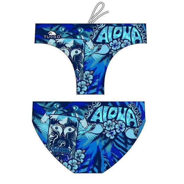 Turbo Uimahousut Aloha Sininen 5XL Mies