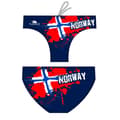 Miniatyrbillede 1 af 2: Turbo Svømning Kort New Norway Blå 4XL Mand