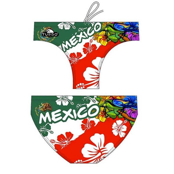 Turbo Svømning Kort Mexico 2012 Flerfarvet 3XL Mand
