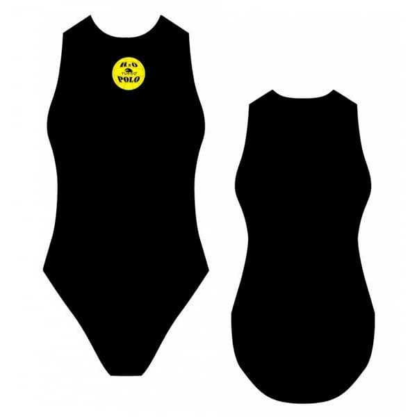Turbo Badedragt Basic Sort 2XL Kvinde