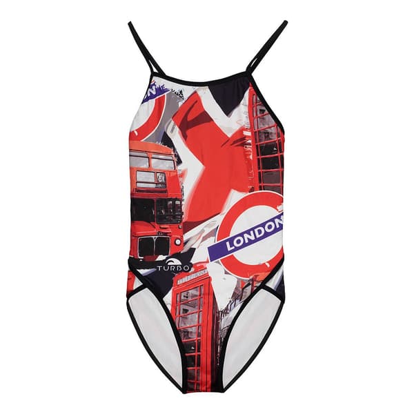 Turbo Badedragt London Flerfarvet XL Kvinde