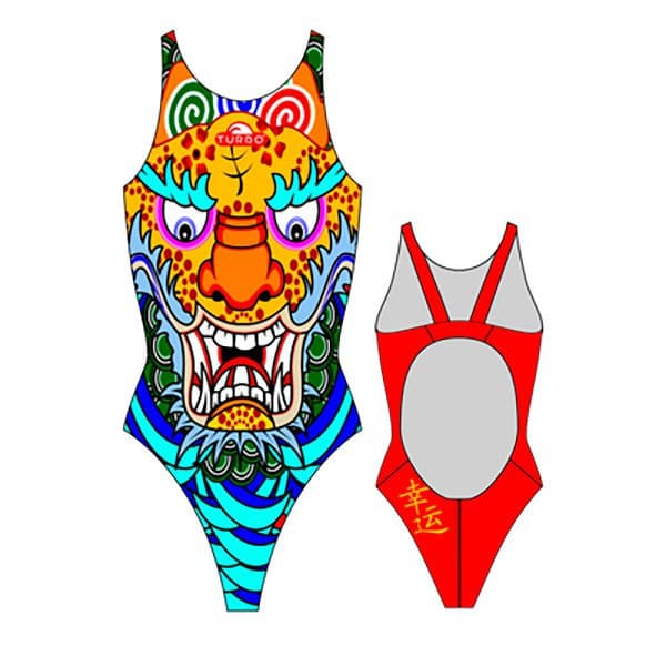 Turbo Badedragt Bali Pro Resist Flerfarvet 2XL Kvinde