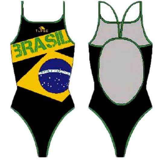 Turbo Badedragt Brazil Ii Sort 3XL Kvinde