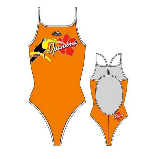 Turbo Badedragt New Ipannema Orange M Kvinde
