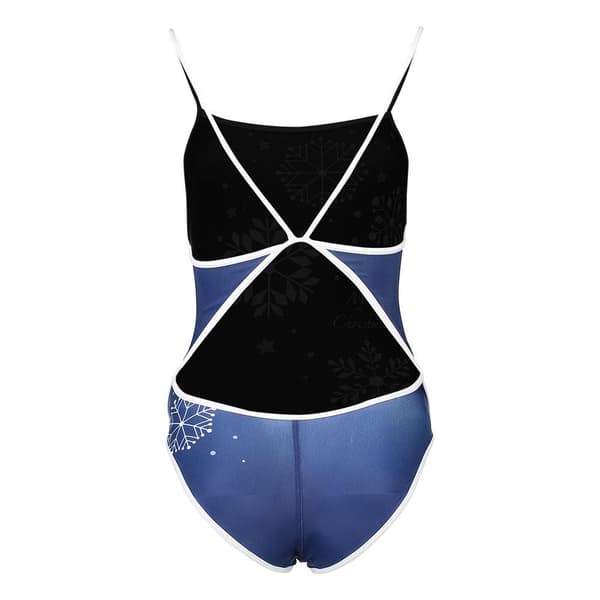 Turbo Badedragt Snow Christmas Blå 3XL Kvinde