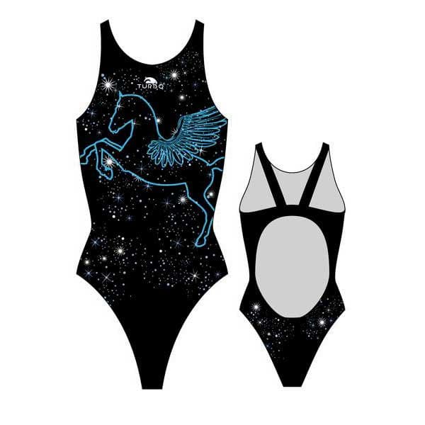 Turbo Badedragt Pegasus Pro Resist Sort L Kvinde