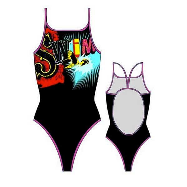 Turbo Badedragt The Swim Sort M Kvinde