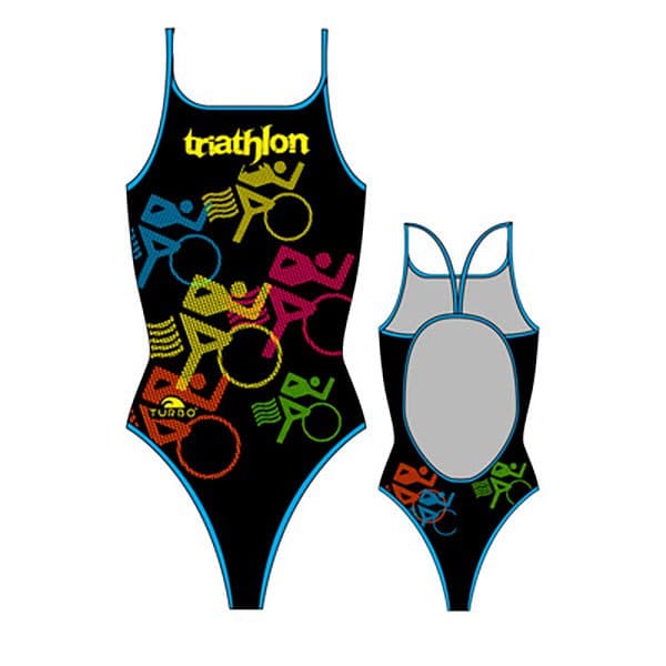 Turbo Uimapuku Bikes Triathlon Musta L Nainen