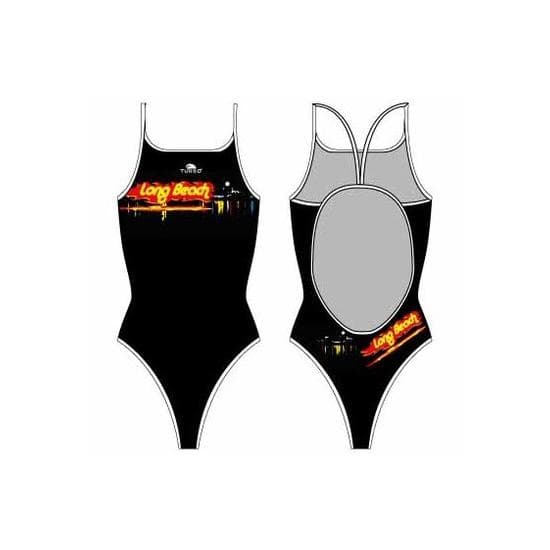 Turbo Badedragt Long Beach Sort L Kvinde