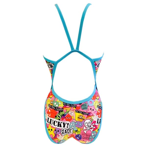 Turbo Badedragt Lucky Race Flerfarvet L Kvinde