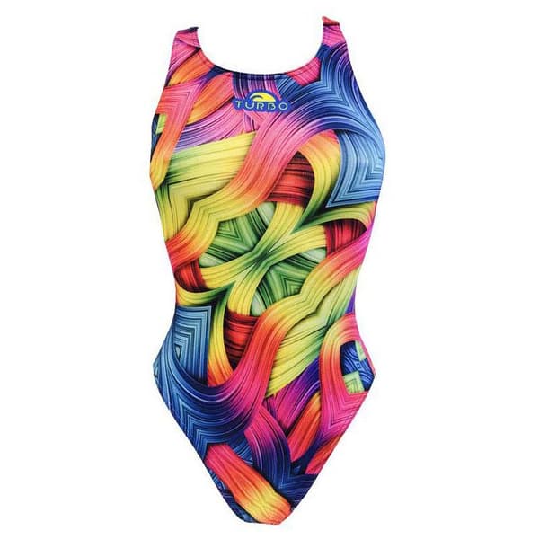 Turbo Badedragt Roll Flerfarvet 4XL Kvinde