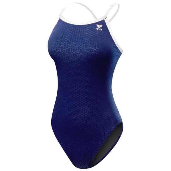 Tyr Baddräkt Hexa Diamondfit Blå 40 Kvinna