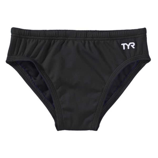 Tyr Durafast Elite Solid Racer Sort 24 Dreng