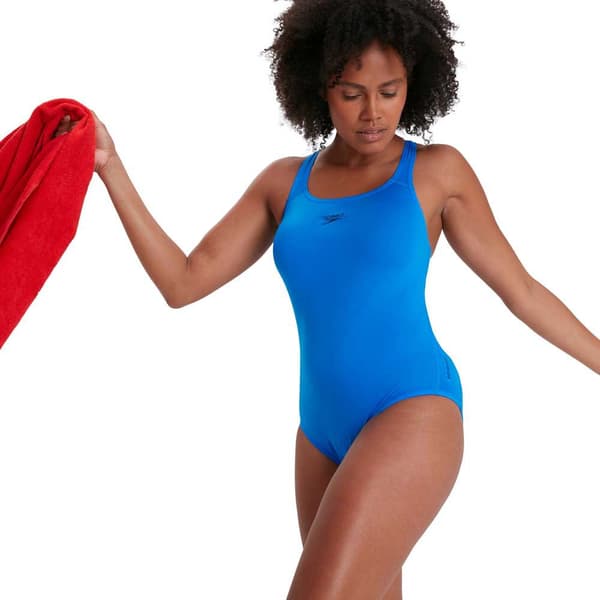Speedo Baddräkt Eco Endurance+ Medalist Blå UK 32 Kvinna