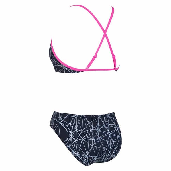 Zoggs Badedragt Tri Back 2 Piece Flerfarvet 36 Kvinde