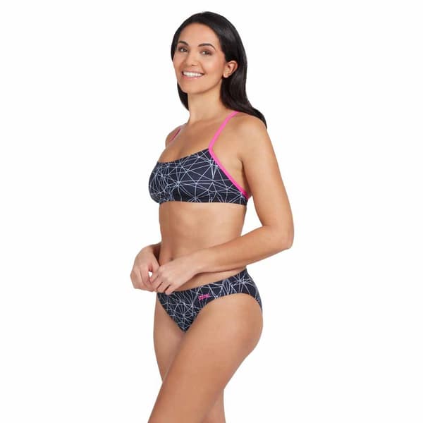 Zoggs Badedragt Tri Back 2 Piece Flerfarvet 36 Kvinde