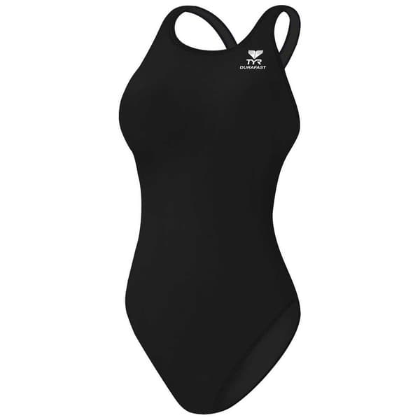 Tyr Badedragt Durafast Elite Solid Maxfit Sort 38 Kvinde