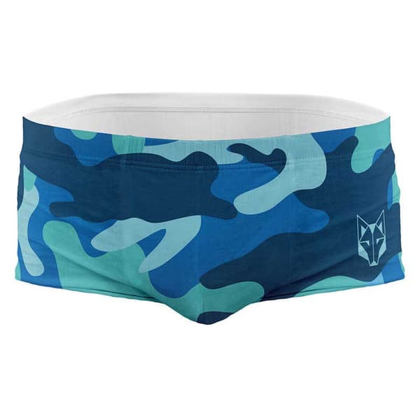 Otso Uimahousut Camo Blue Sininen L Mies