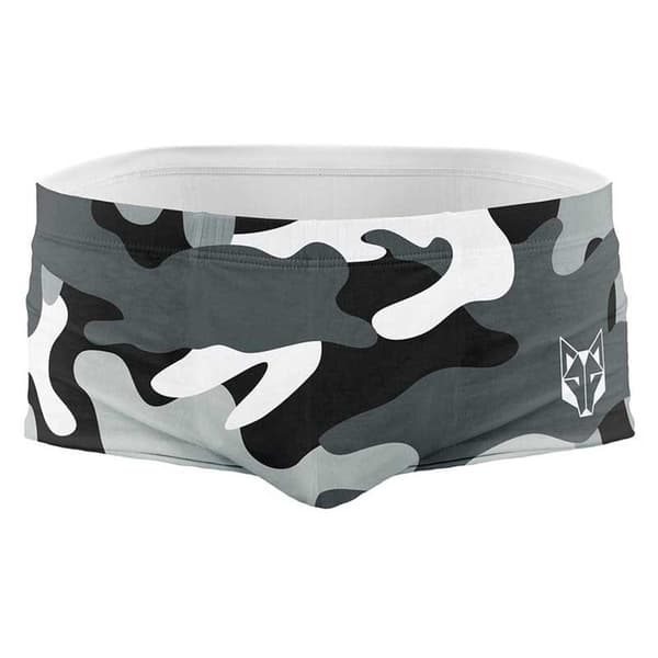 Otso Svømmeshorts Camo Grey Grå S Mand