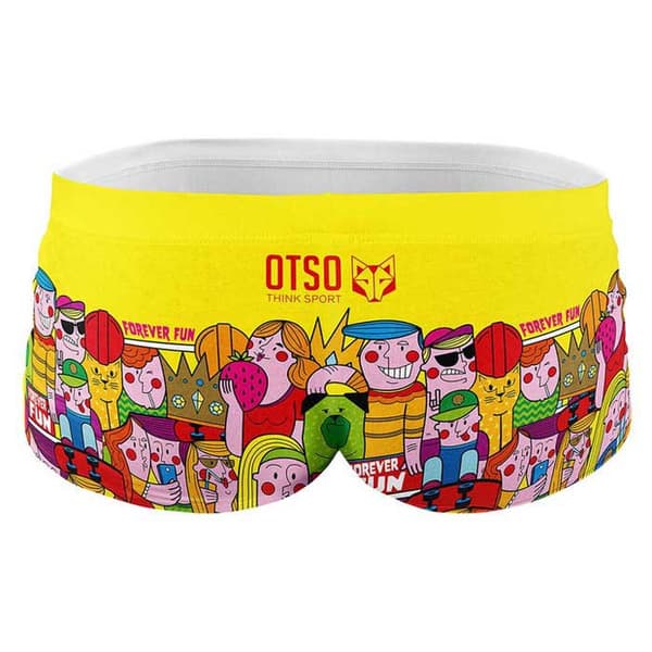 Otso Svømmeshorts Chupa Chups Forever Fun Gul XL Mand