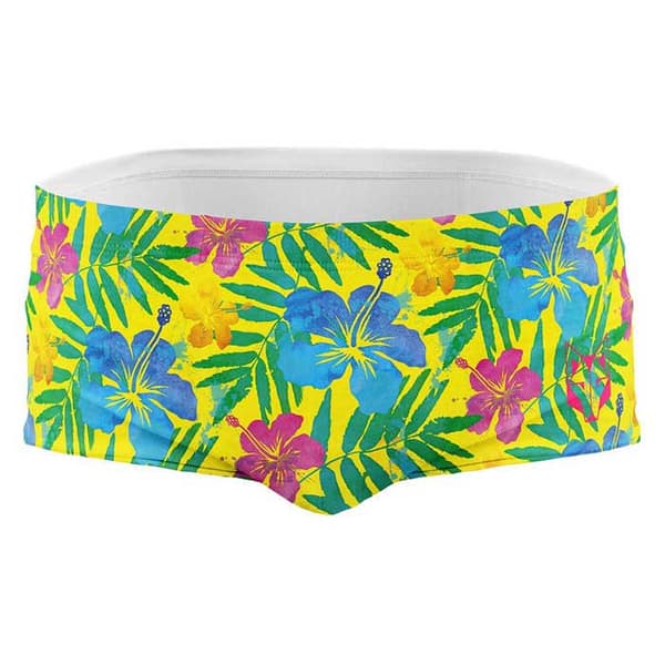 Otso Uimahousut Floral Keltainen S Mies