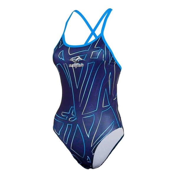 Sailfish Baddräkt Durability Single X Blå XS Kvinna