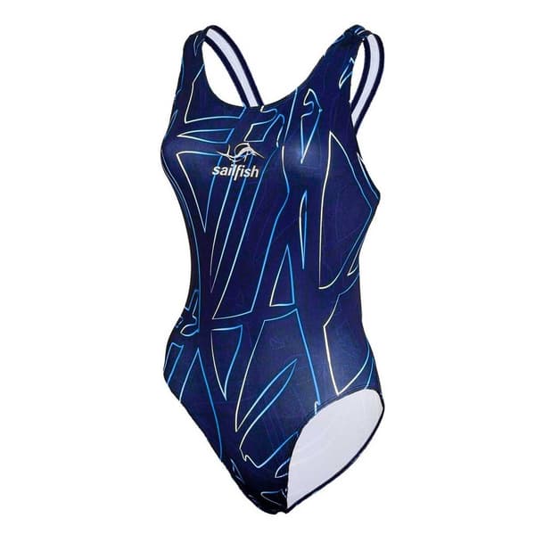 Sailfish Badedragt Durability Sportback Blå M Kvinde
