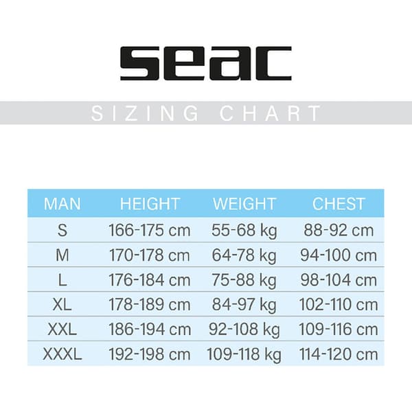Seacsub Väst 2.5 Mm Svart 3XL