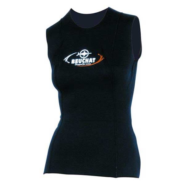 Beuchat Ærmeløs T-shirt Kvinde Sort XL