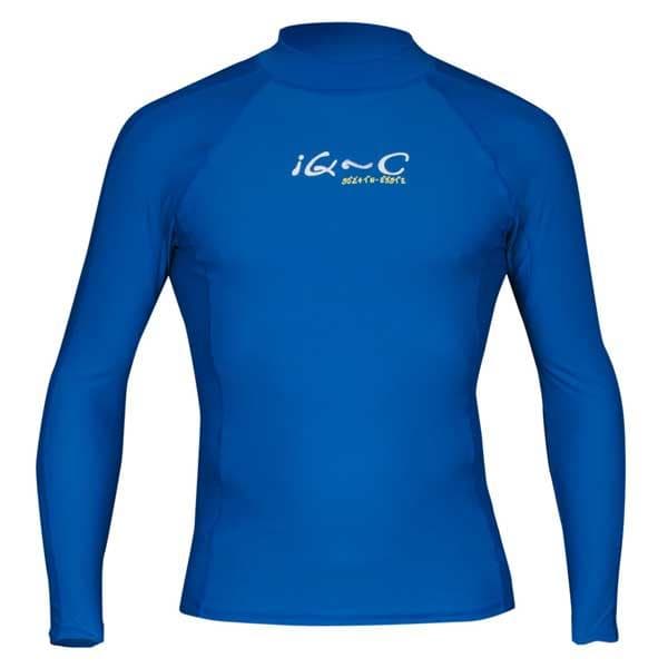 Iq-uv Langærmet T-shirt Uv 300 Watersport Blå 2XL