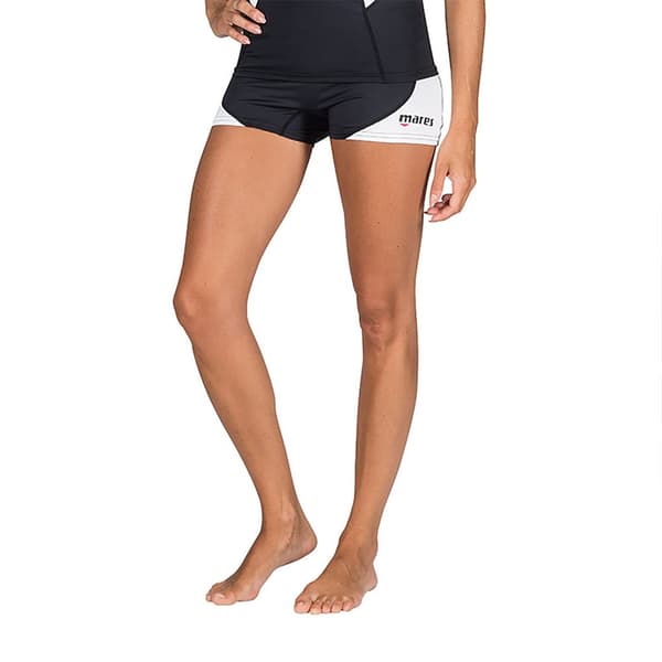 Mares Shortsit Nainen Rash Guard Trilastic She Dives Valkoinen,Musta S