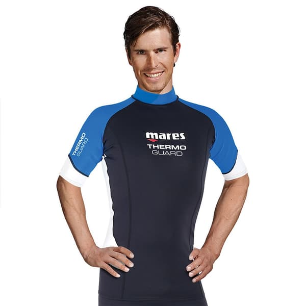 Mares Kort Ärm T-shirt Thermo Guard 0.5 Svart L
