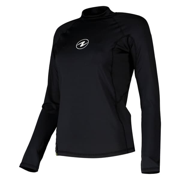 Aqualung Långärmad Kvinna Rashguard Sf Svart XL