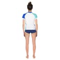 Miniatyrbillede 2 af 2: Mares Aquazone Kvinde Rasguard T-shirt Rashguard Shield Blå M