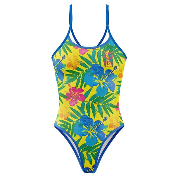 Otso Badedragt Floral Gul XS Kvinde