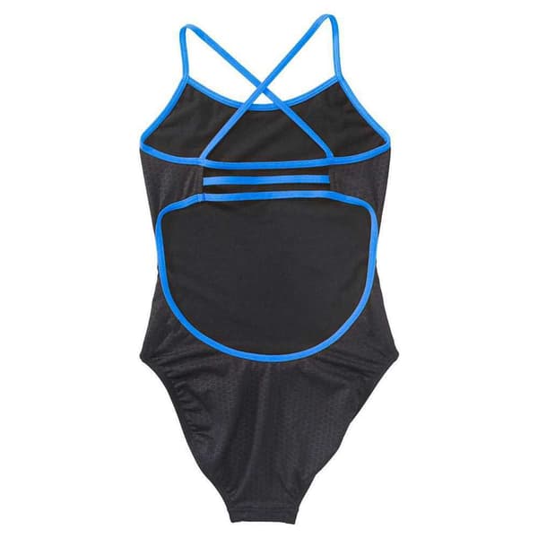 Tyr Badedragt Trinityfit Hexa Sort 24 Pige