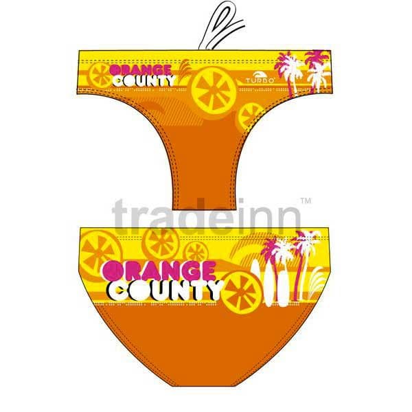 Turbo Simning Kalsonger Orange Country Orange 2XL Man