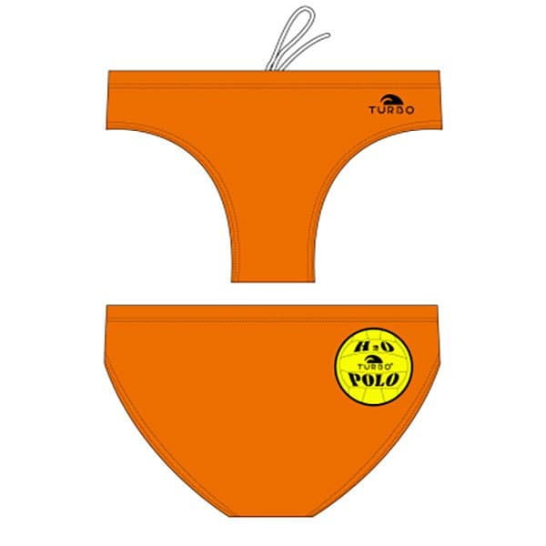 Turbo Svømning Kort Basic Orange 7-8 Years Dreng