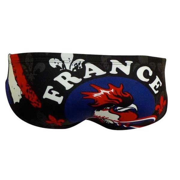 Turbo Svømning Kort France Coq Sort 3XL Mand